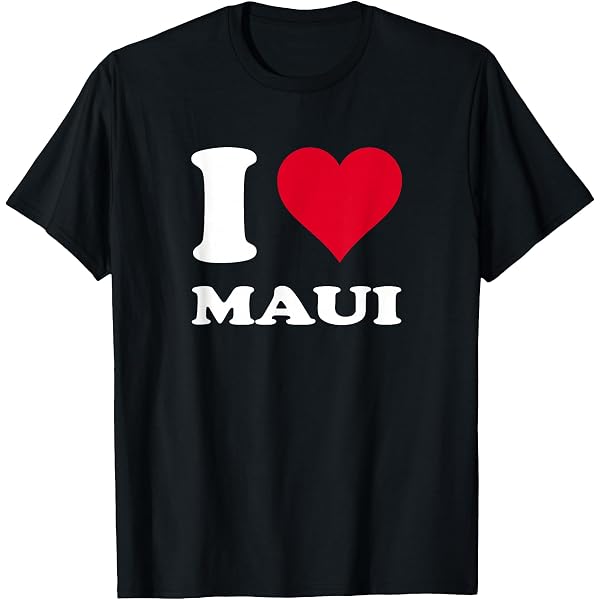 Amazon.com: I Love Hawaii T-Shirt : Clothing, Shoes & Jewelry